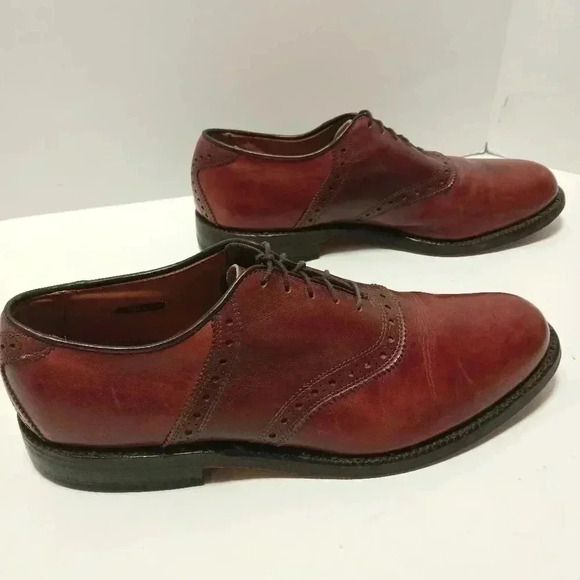 ALLEN EDMONDS SHELTON SADDLE MENS SHOES 9 B Narrow - Picture 2 of 8